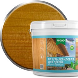 Защитно-красящая акриловая лазурь для дерева Farbitex 4300007755 - фото 16933881