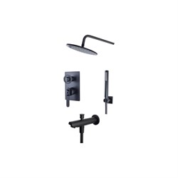 Встраиваемый душевой комплект Bronze de Luxe 1760 s - фото 16934219