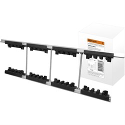 Набор шинных держателей и крепежа TDM ELECTRIC НШД 2/10 TN для 3Р+N шин 30-120 x 10 мм - фото 16934339