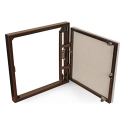 Люк под плитку EVECS D6060 ceramo steel - фото 16934429