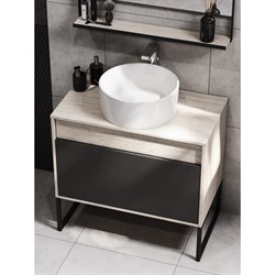 Тумба под раковину AQUATON Лофт Урбан 80 - фото 16934771