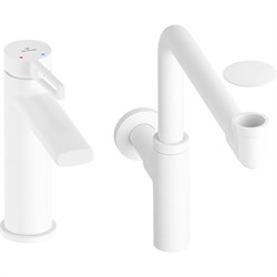 Смеситель для раковины в ванную комнату Wellsee ONCE! and forever - фото 16935706