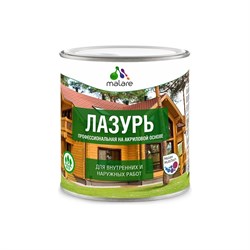 Лессирующая акриловая лазурь-антисептик для дерева MALARE 2036770723694 - фото 16936595