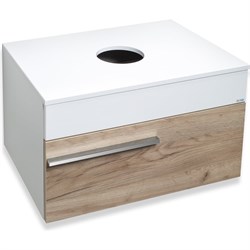 Подвесная тумба под накладной умывальник Runo Вудлайн 65 - фото 16937423