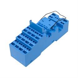 Розетка для реле 55.34, 55.32, 85.02, 85.04 и модулей 99.02, 86.30 FINDER 9454SMA - фото 16937750