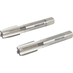 Комплект ручных метчиков Debever Machining Solutions MF10х1.25, HSS, DIN 2181, ISO2/6H (2 шт.) - фото 16938466