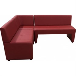 Диван Мягкий Офис красный - фото 16939105