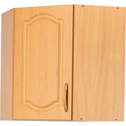 Шкаф для посуды SANTREK угловой 55*55 бук фасад МДФ - фото 16939758
