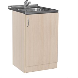 Тумба SANTREK 50*60 цвет дуб млечный (ЛДСП) - фото 16939765