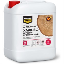 Глубокопроникающий антисептик для защиты древесины повышенной влажности MASTERFARBE ХМФ-БФ - фото 16941190