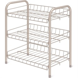 Этажерка Nika НИКА ЭТ4 ЭТ4/БЖ бежевый металлик - фото 16941411