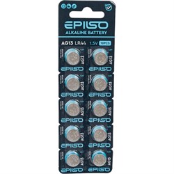 Солевая большая батарейка Epilso EPB-AG13-10BC - фото 16942060