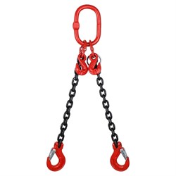 Цепной двухветвевой строп с укоротителем ТРАСТ 4687202684304 - фото 16943058