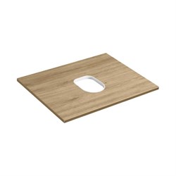 Столешница AQUATON Либерти 60 дуб Эльвезия - фото 16943381