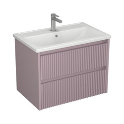 Тумба Veneciana ALTERNO 70 с 2-мя ящиками, под умывальник Mario 70, пудровый матовый - фото 16943442