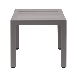 Кофейный уличный стол GreenWeen KORFU каркас алюминий, цвет LAVA, 440x440x400 мм - фото 16943870
