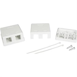 Универсальная розетка DKC RNW2WH - фото 16944547