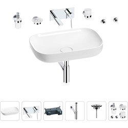 Раковина для ванной Wellsee Croquis - фото 16947899