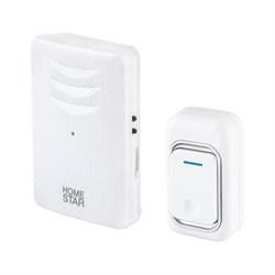 Электрический звонок беспроводной HomeStar hs-0118 - фото 16950038