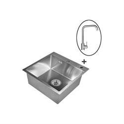 Набор мойка WISENT WGS35050/WGER013/W4998-4 - фото 16951665