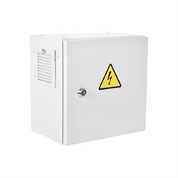 Укомплектованный уличный всепогодный настенный шкаф ЦМО ШТВ-НЭ-4.4.21-3ВВА-Т1 - фото 16951854