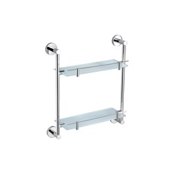 Двойная стеклянная полочка RavSlezak COA0802 - фото 16952882