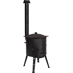 Казан Davr Metall печь+казан12(плоск) - фото 16955610