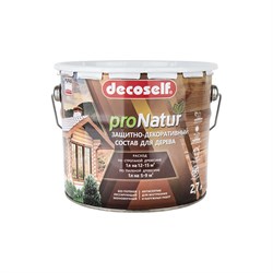 Лессирующий антисептик для дерева Pufas Decoself - фото 16955914