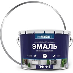 Эмаль Proremontt ПФ-115 Белый глянец 10 кг 9591481 - фото 16956970
