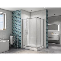 Душевой уголок BelBagno DUE-AH-2-120/80-C-Cr - фото 16957498