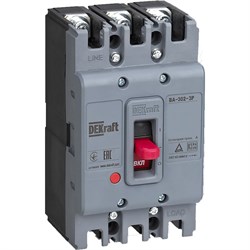Силовой автоматический выключатель для защиты двигателя DEKraft ВА-302 - фото 16960192