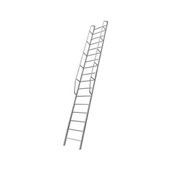 Приставная односекционная лестница MEGAL ЛПА-5х0.75 - фото 16960454