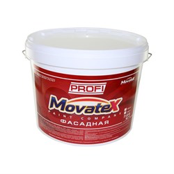 Фасадная водоэмульсионная краска Movatex PROFI - фото 16963971