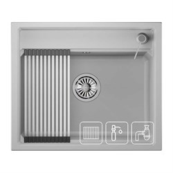 Кухонная мойка GRANULA KS-6003 - фото 16964154