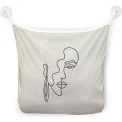 Настенная сетка-органайзер для ванной для игрушек JoyArty Таинственная девушка - фото 16964213