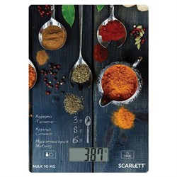 Кухонные весы Scarlett SC-KS57P68 - фото 16964217