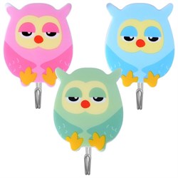 Набор крючков Мультидом Совушки - фото 16964417