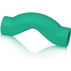 Короткий полипропиленовый обвод-фитинг Blue Ocean PPRF/BP G -32 - фото 16964551