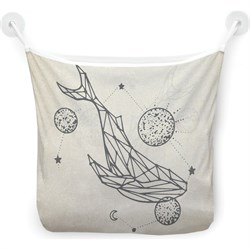 Настенная сетка-органайзер для ванной для игрушек JoyArty По волнам вселенной - фото 16965273