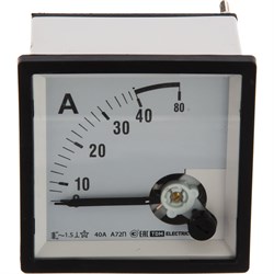 Амперметр TDM ELECTRIC А72П 40А-1.5 - фото 16966757