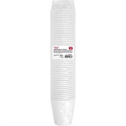 Одноразовый бумажный стакан ОФИСМАГ 608809 - фото 16968586