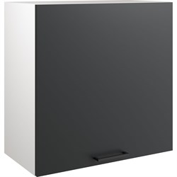 Навесной шкаф Атмосфера 60см Simple В600 Антрацит/ Белый - фото 16989362