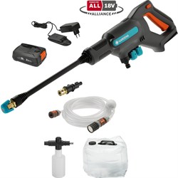 Аккумуляторная мойка высокого давления GARDENA AquaClean Li-18 Premium Set - фото 16989523