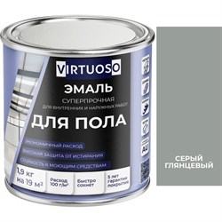 Алкидно-уретановая эмаль для пола Virtuoso PREMIUM - фото 16989899