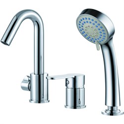 Одноручный смеситель на борт ванны RUSH TE2835-333 - фото 16995668