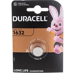 Литиевая батарейка Duracell 1632 - фото 16996148