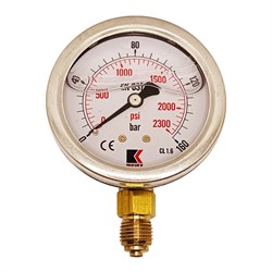 Радиальный глицериновый гидравлический виброустойчивый манометр АРКАИМ WKP1007 - фото 16996258