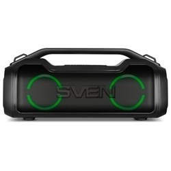 Колонка портативная SVEN PS-390, 50 Вт, TWS, Bluetooth, microSD, черный, SV-021306 - фото 17006649