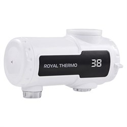 Водонагреватель проточный электрический ROYAL THERMO UniTap Mini, 3,3 кВт, 1,48 л/мин, насадка, НС-1588908 - фото 17009672