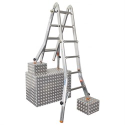 Шарнирная телескопическая стремянка KRAUSE TELEVARIO - фото 17010151